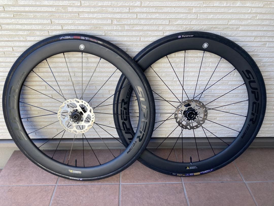 superteam ディスクブレーキ用カーボンホイール　ハイト50 シマノ11速