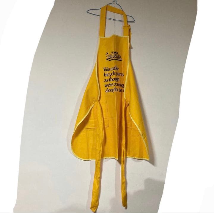 サンツアー　エプロン　suntour 作業用エプロン　フリーサイズ　自転車グッズ