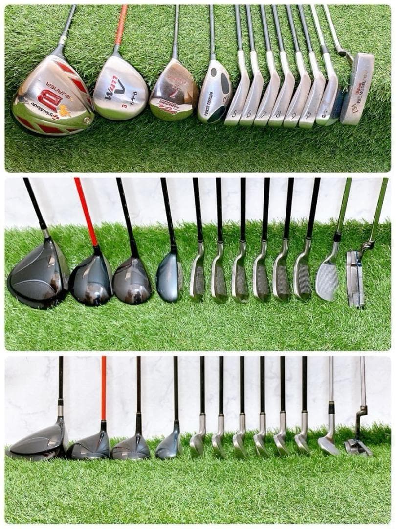 M7 テーラメイド　初心者オススメ　ゴルフクラブセット　メンズ　12本