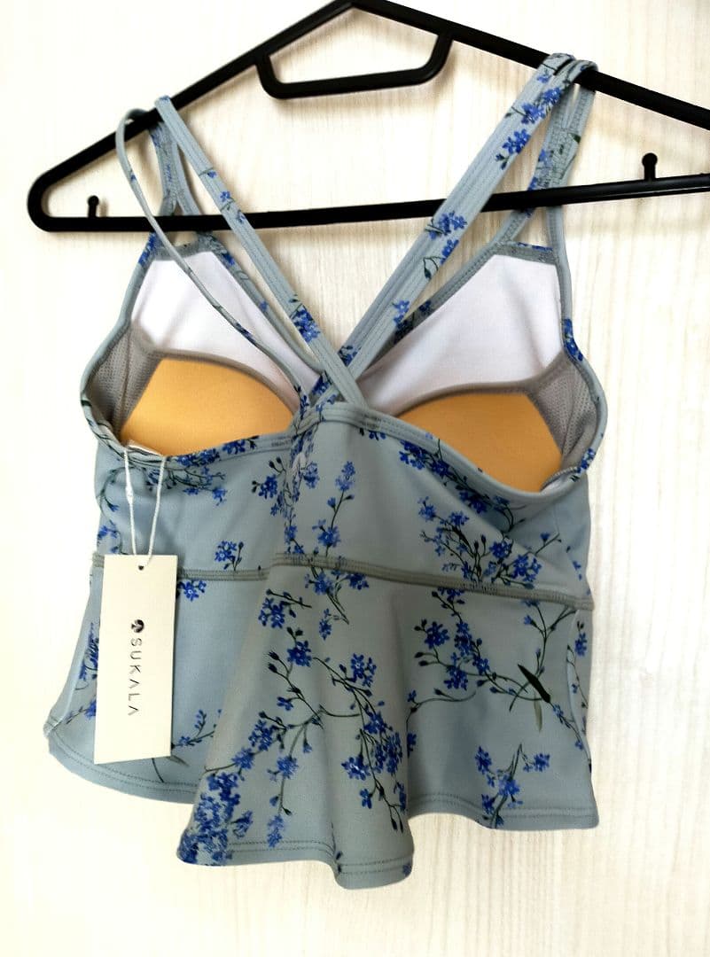 【24h以内発送可】新作ヨガウェア忘れな草Sサイズ