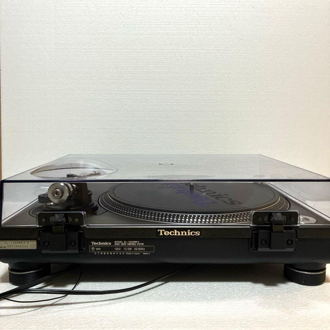 Technics SL-1200MK3 ① 通電・動作・音出し確認問題無し
