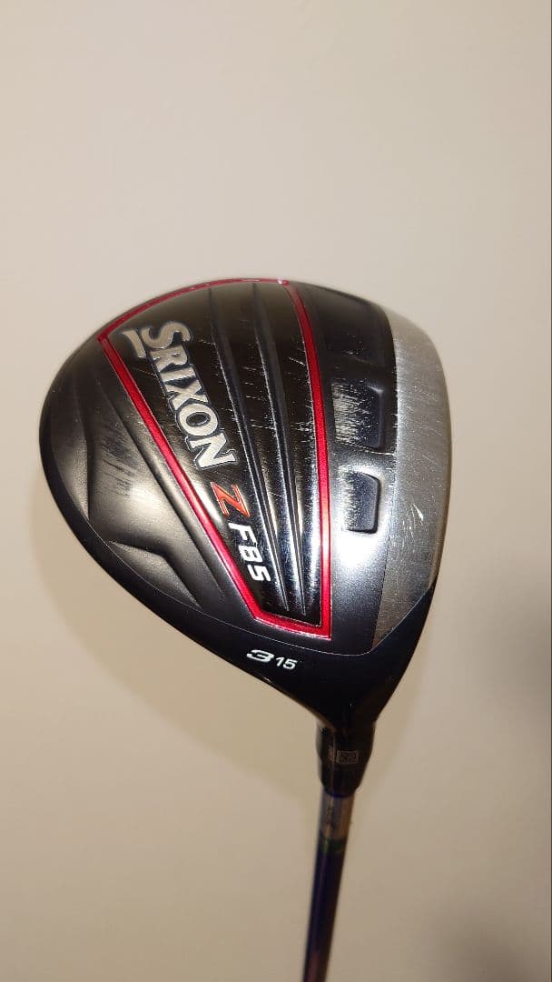 Srixon ZF85（15度）、ZH85（19度、22度）の3本セット