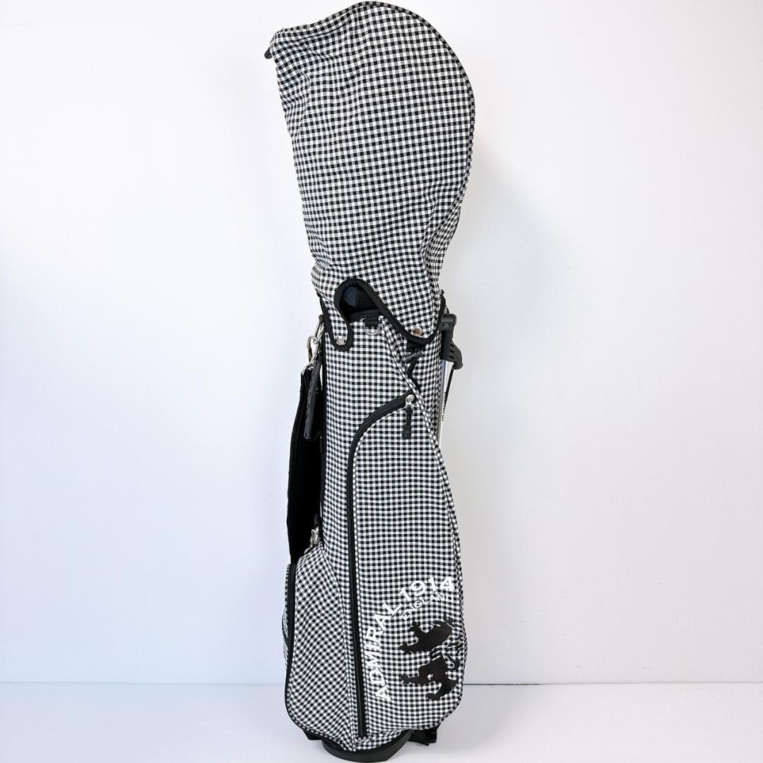 アドミラル　キャディバッグ　ギンガムチェック　スタンド式／Admiral