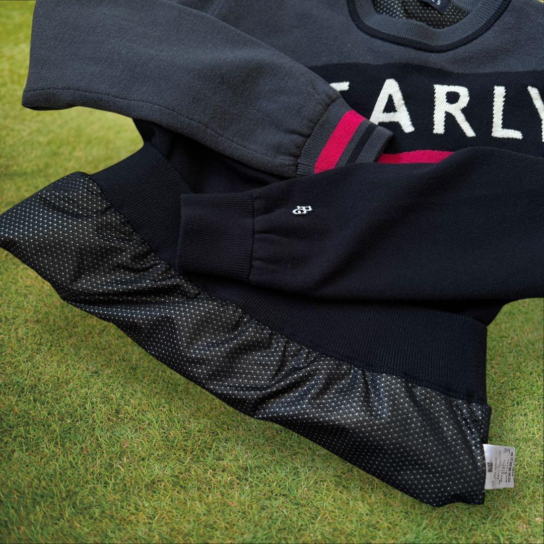 現行モデル　防寒　蓄熱　裏地付 パーリーゲイツ　ニット　スニード　 L〜XL相当