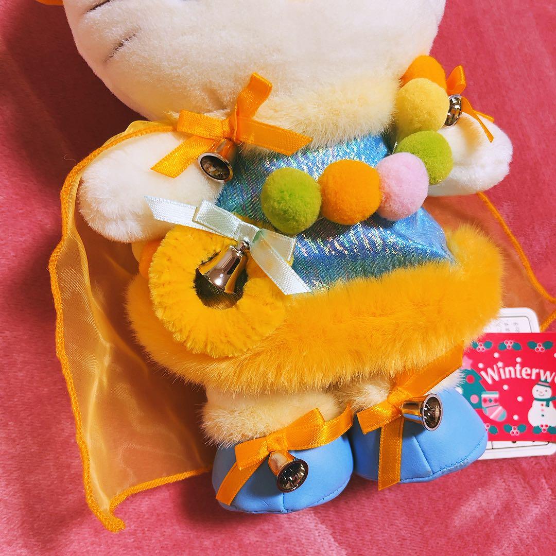 希少レア　ハローキティ　ぬいぐるみ　ポップ　レインボー　2001 サンリオ