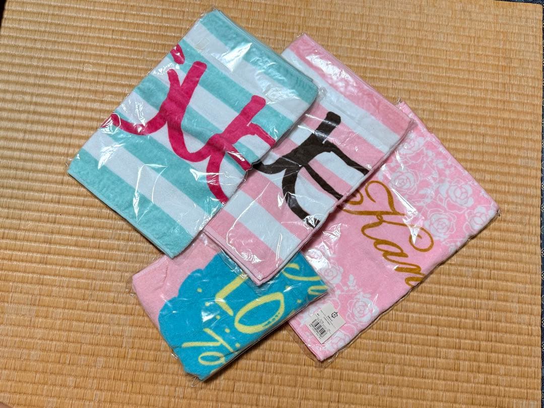 貴重！西野カナ love one. TOUR タオル 未開封など4点
