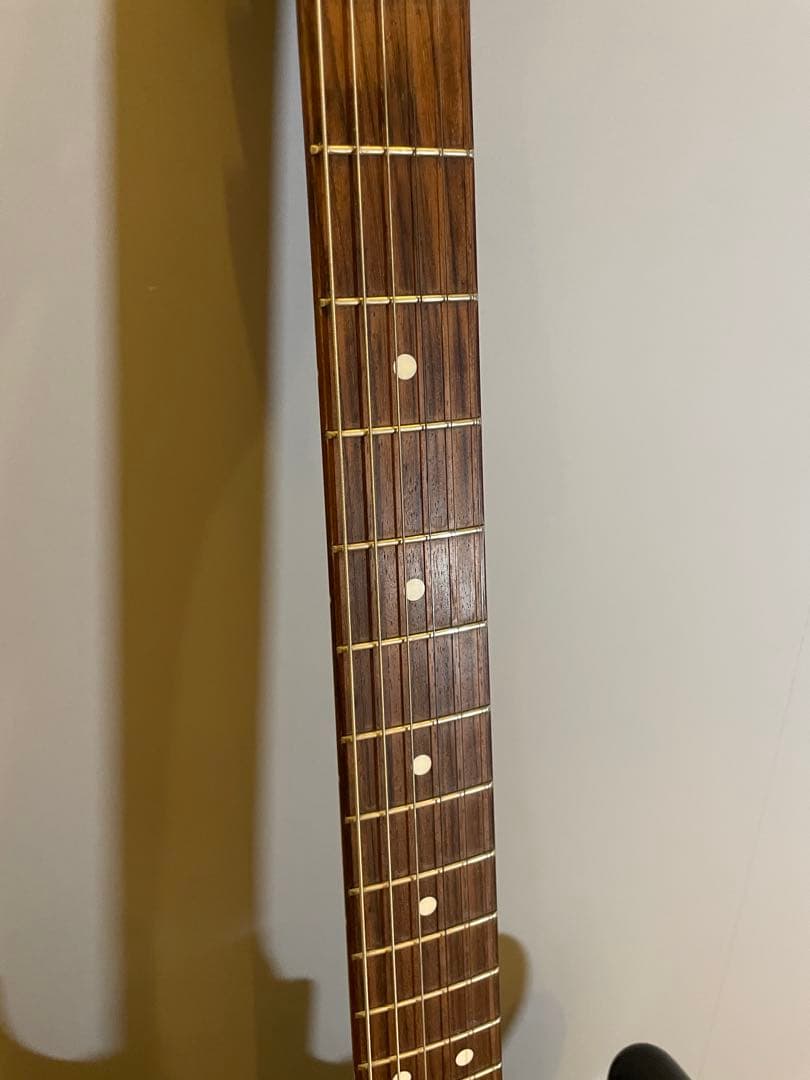 ギグバック付きFender Japan ストラト サンバーストST-STD