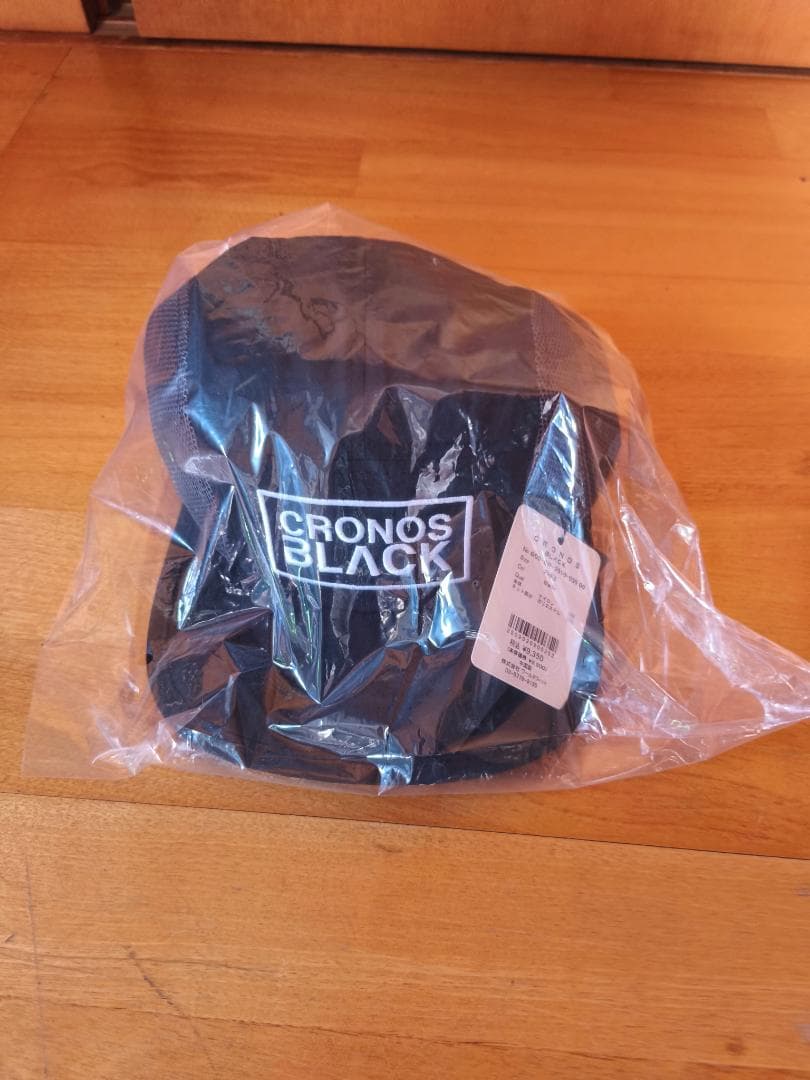 新品 未使用 CRONOS BLACK クロノス ゴルフ ストリーム キャップ