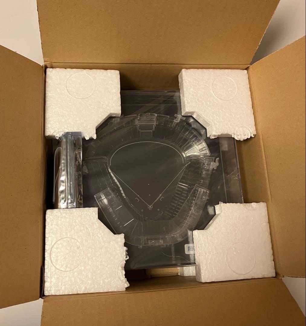 阪神甲子園球場　LEDで輝くスタジアムライト　模型