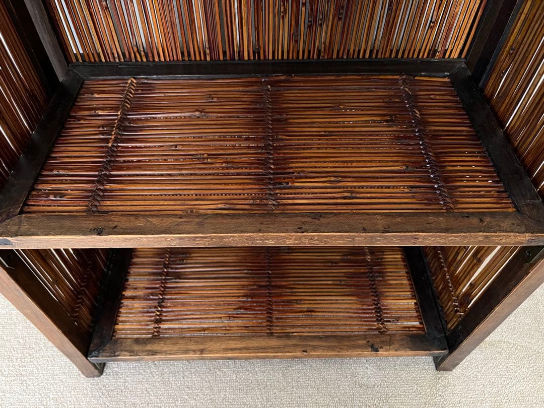 アジアンスタイル 竹製シェルフ 3段 ② バリ インドネシア