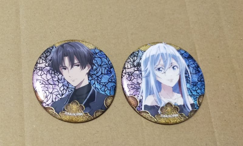 エイティシックス シン レーナ カラ鉄 缶バッジ