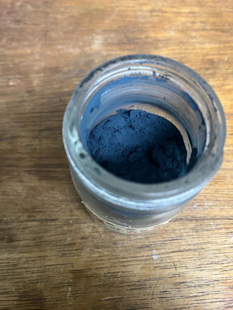 放光堂　天然　焼緑青B-13　約4両　岩絵具　日本画用