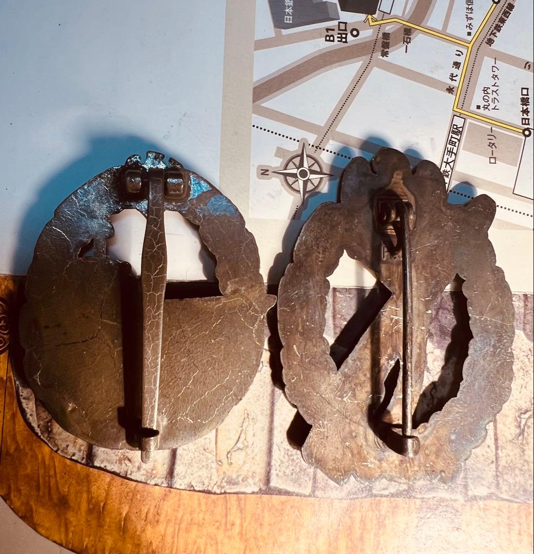 記念バッジ　ドイツ　海軍省　2点セット