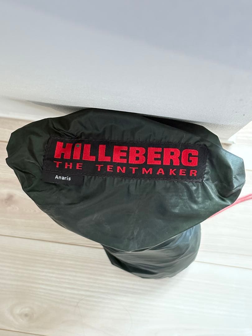 Hilleberg Anaris グリーン　純正フットプリント付き