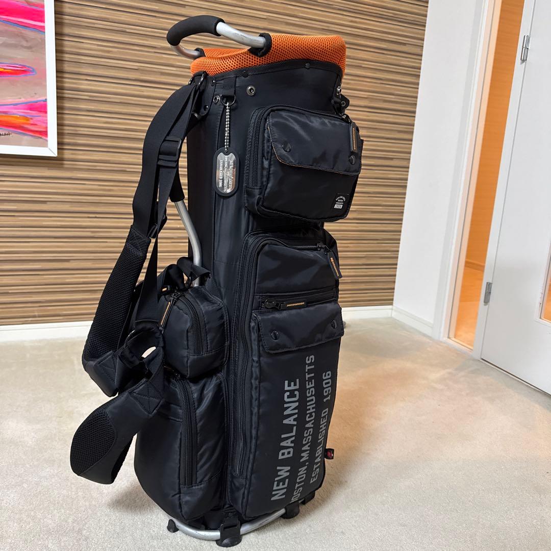 NEW BALANCE ゴルフバッグ・キャディバッグ ブラック