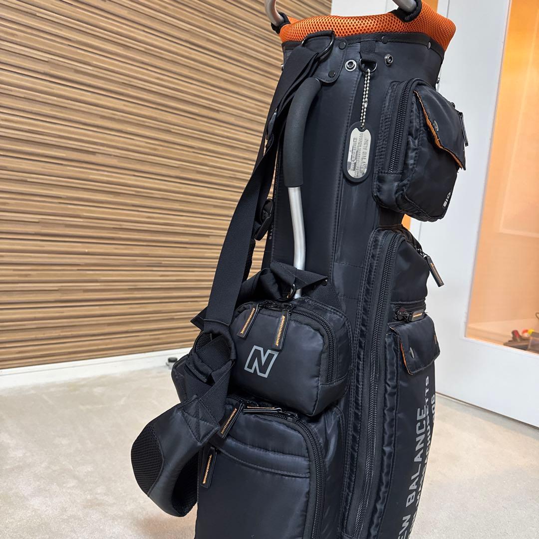 NEW BALANCE ゴルフバッグ・キャディバッグ ブラック