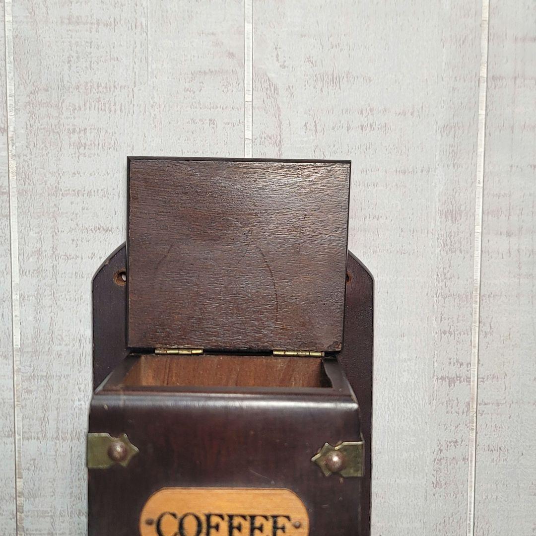 アンティーク 壁掛　コーヒーグラインダー 壁掛け　手動式