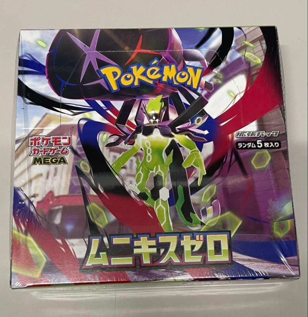 ポケモンカードゲーム ムニキスゼロ BOX 新品未開封　シュリンク付き
