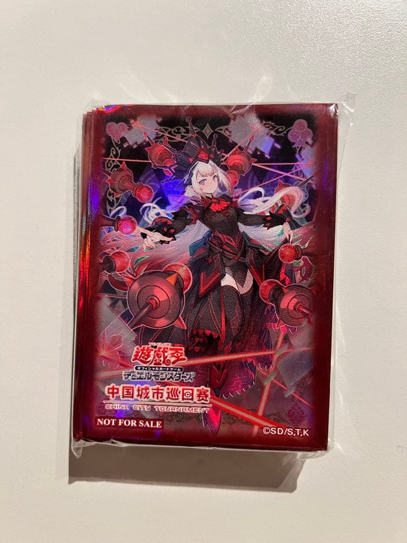 遊戯王 中国限定 M∀LICE＜Q＞RED RANSOM スリーブ