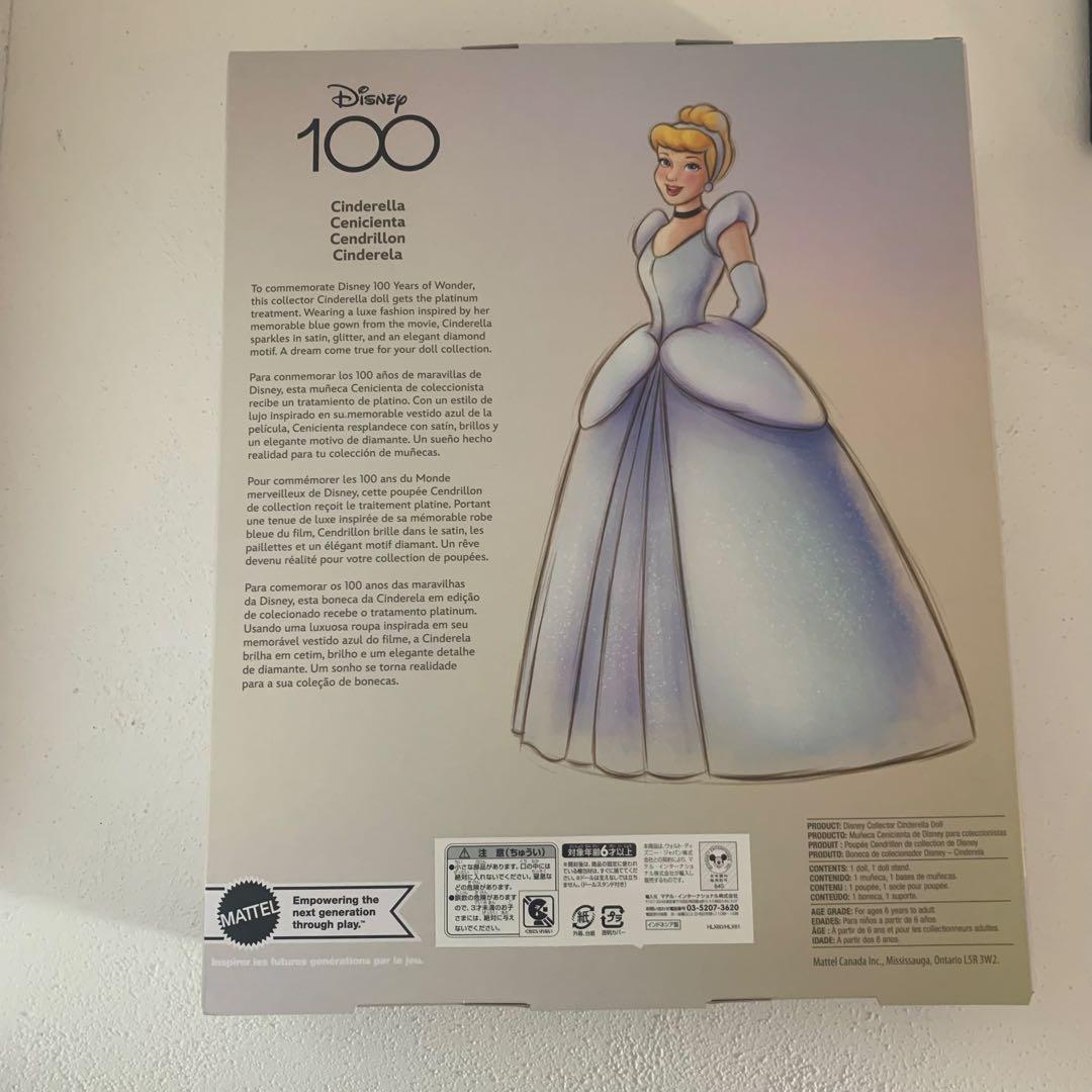 マテル ディズニープリンセス シンデレラ　プラチナ