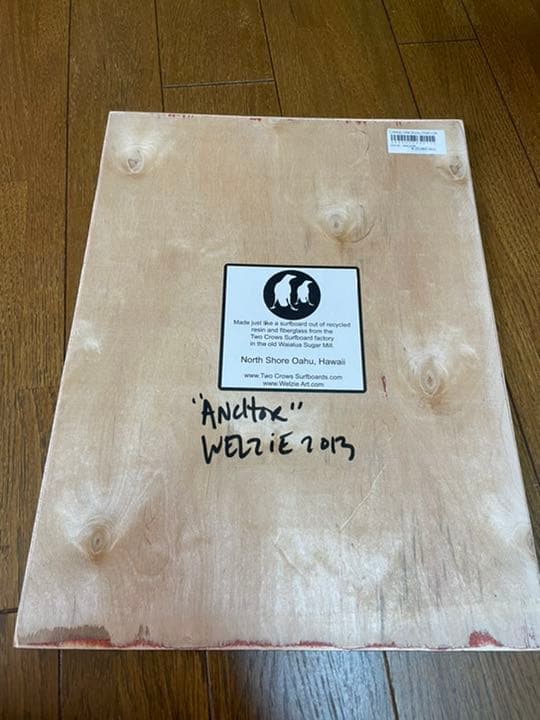 TwoCrows Welzie レジンアート原画　ハワイアン