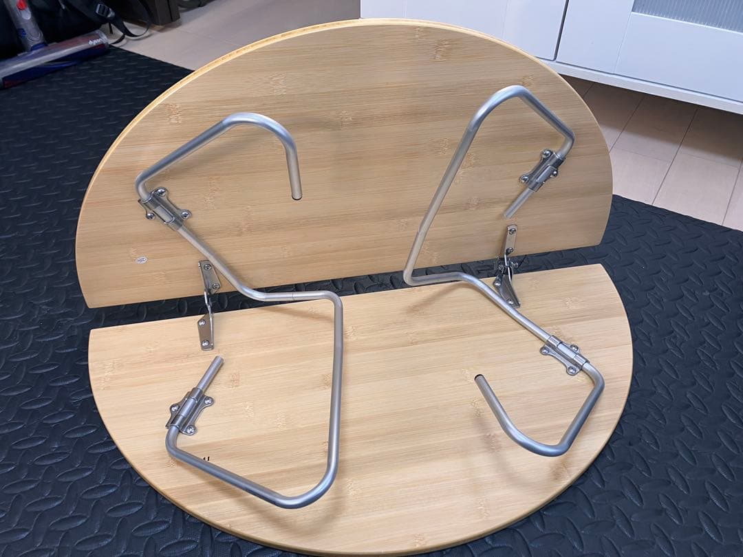 [endoman.] peak ワンアクション ちゃぶ台竹M