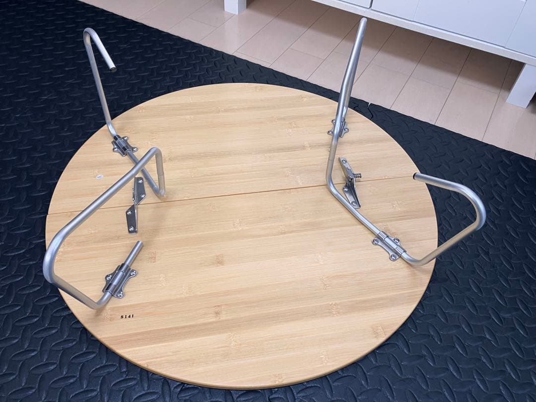 [endoman.] peak ワンアクション ちゃぶ台竹M