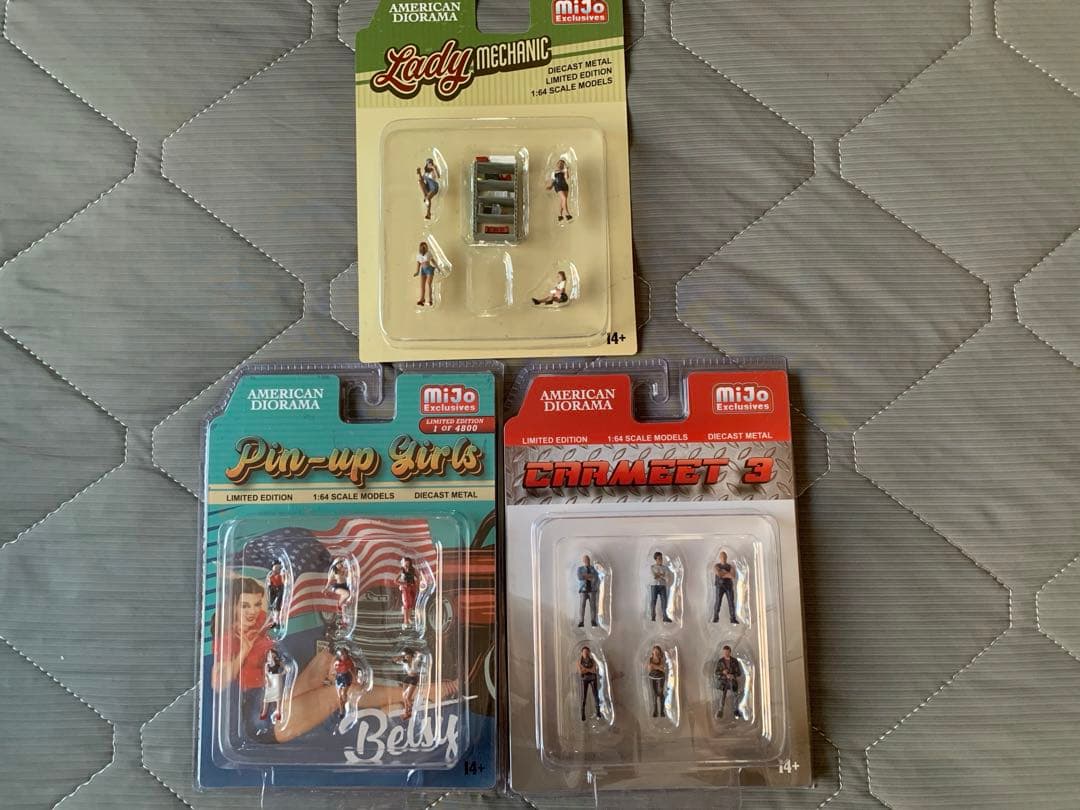 【超お得】アメリカンジオラマ フィギュア 1/64の3点セット ③