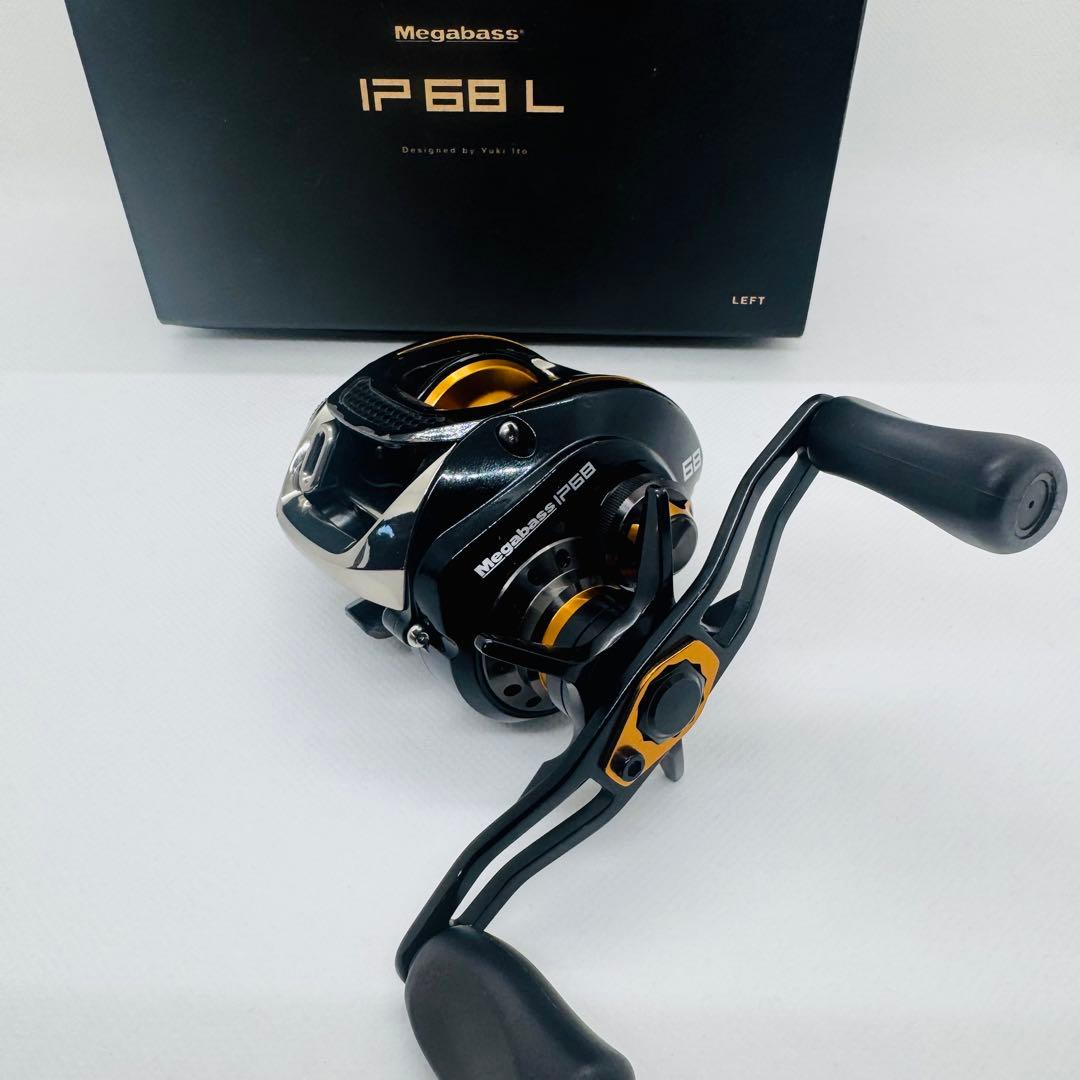 【希少品】メガバス★IP68L★左巻き★MEGABASS