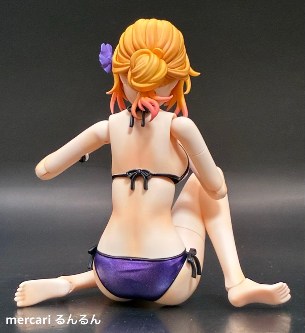 創彩少女庭園 佐伯リツカ水着ヘアアレンジver 喜多川海夢カラー塗装完成製品