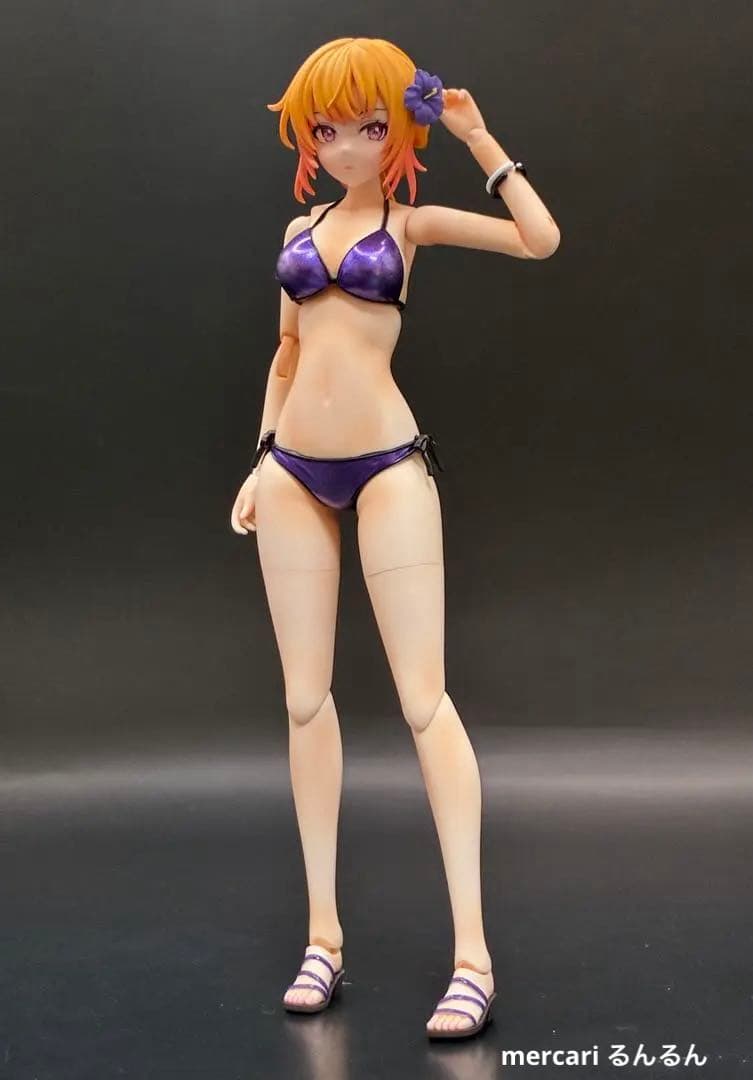 創彩少女庭園 佐伯リツカ水着ヘアアレンジver 喜多川海夢カラー塗装完成製品