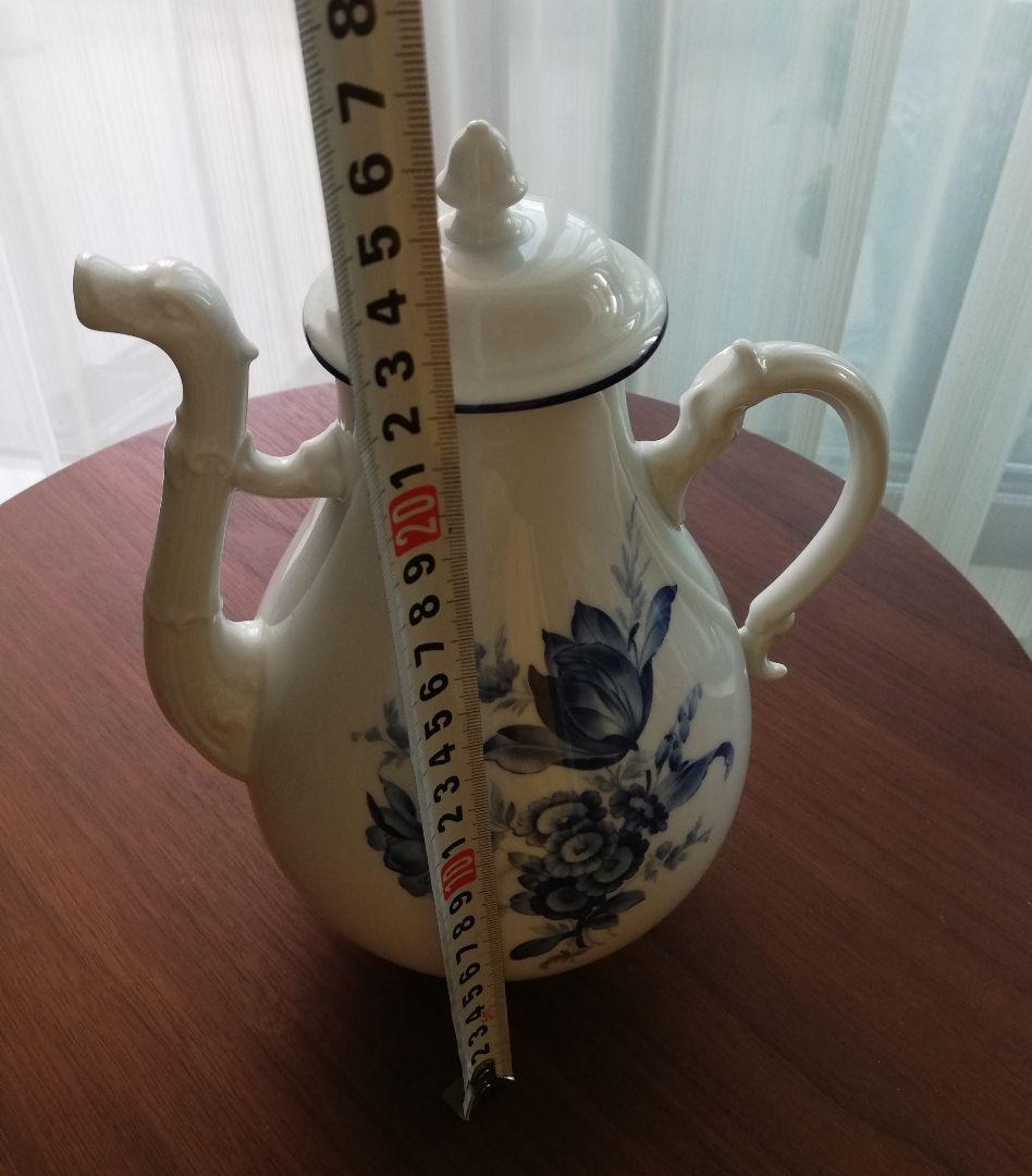 希少限定【リチャードジノリ】ポット（1.5L）＆スワンディッシュ セット