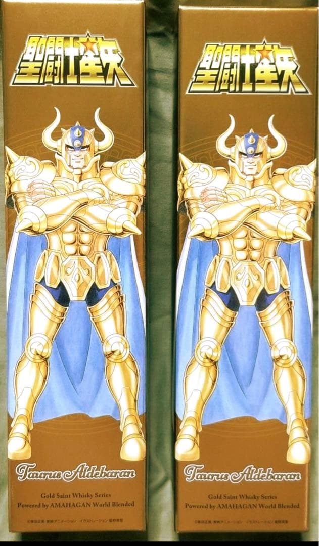 7本セット　聖闘士星矢 ウイスキー 聖闘士星矢 ゴールドセイント ウイスキー