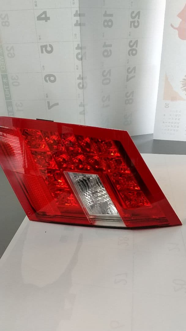 赤色 角型 テールライト 2個セット