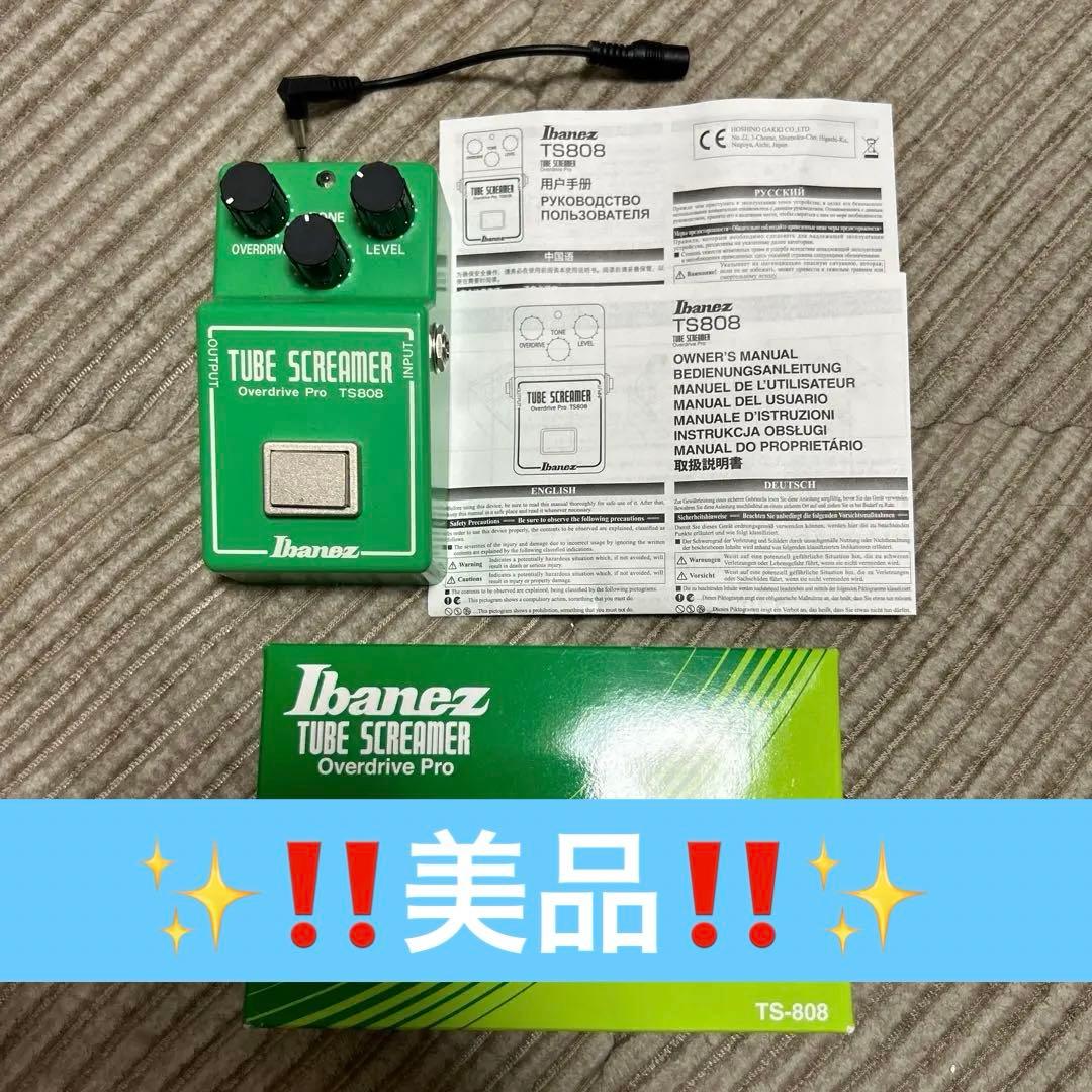 ギター Ibanez TUBE SCREAMER TS- 808