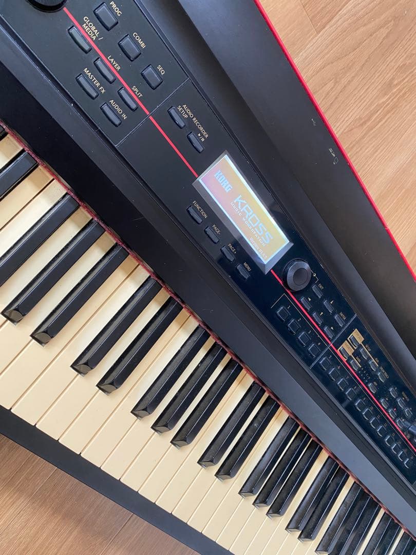 【動作良好・送料無料】KORG KROSS 88鍵Workstation