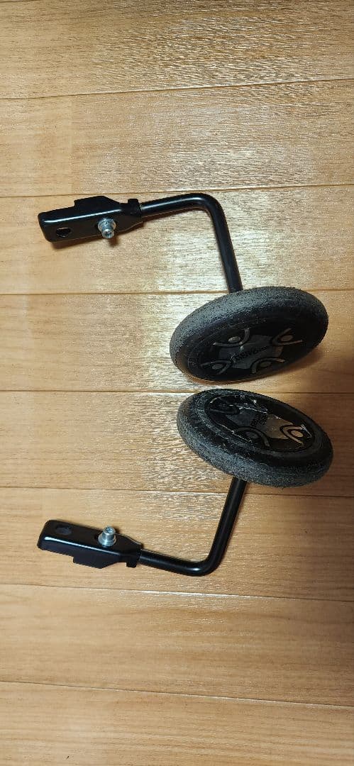 子供用自転車　イエロー　16インチ　前カゴ付き　補助輪あり