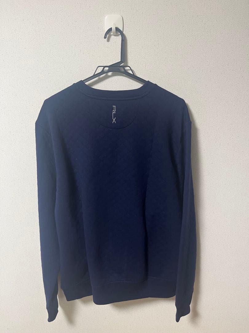 ラルフローレン ゴルフ RLX ネイビー M クルーネックセーター