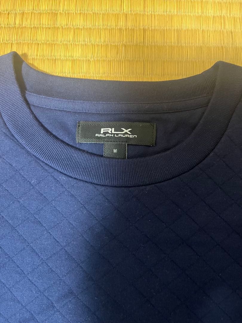 ラルフローレン ゴルフ RLX ネイビー M クルーネックセーター