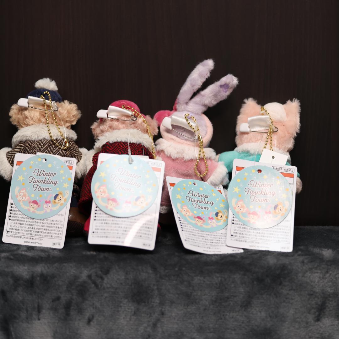 ダッフィー ぬいば　ウィンタートゥインクリングタウン　2022