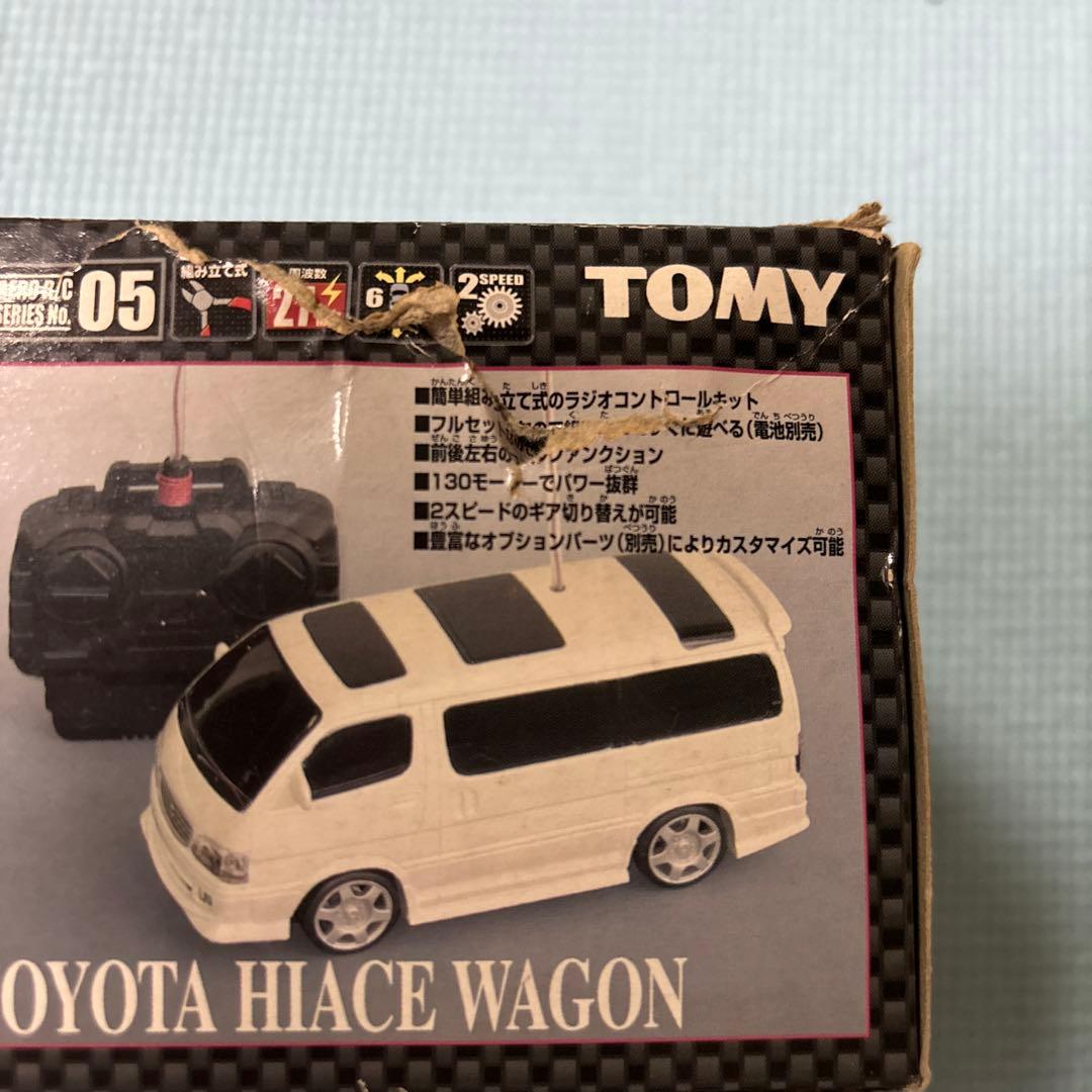 ホビーラジコン TOMITECH TOYOTA HIACE WAGON TOMY