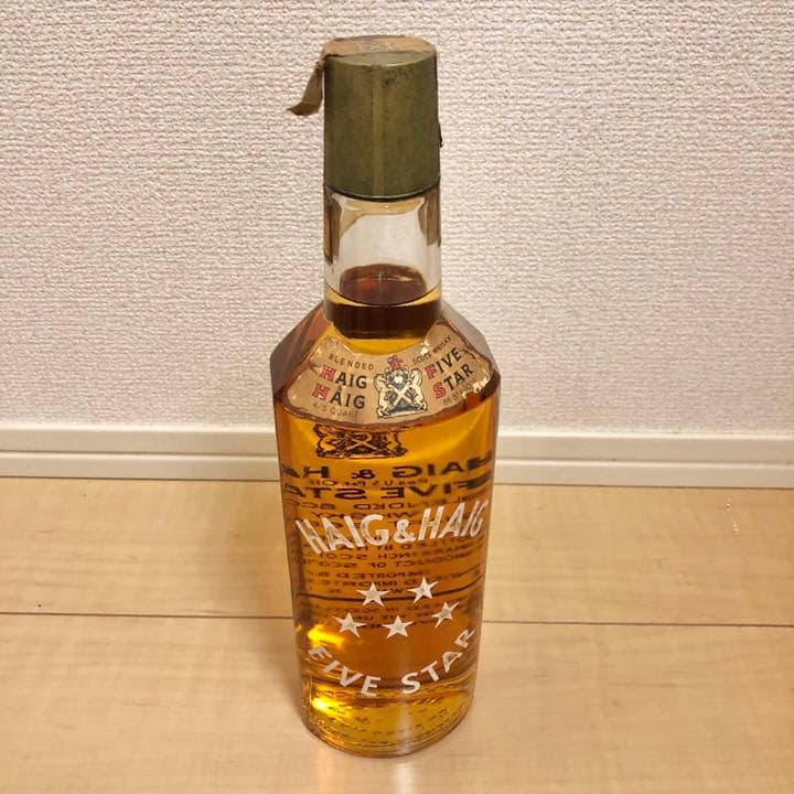 お値下げ【未開栓】HAIG&HAIG FIVESTAR ヘイグアンドヘイグ