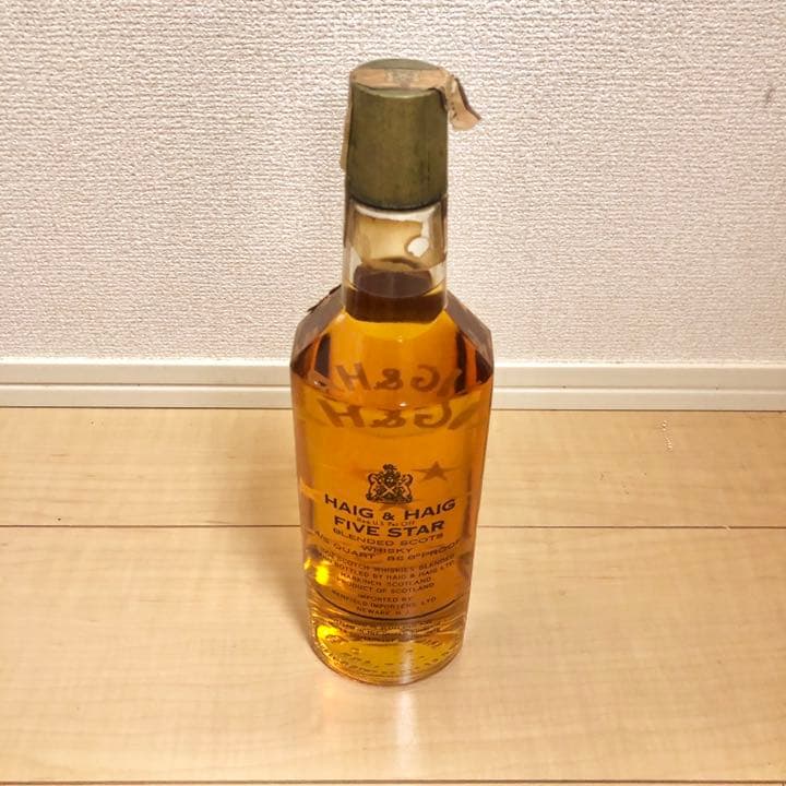 お値下げ【未開栓】HAIG&HAIG FIVESTAR ヘイグアンドヘイグ