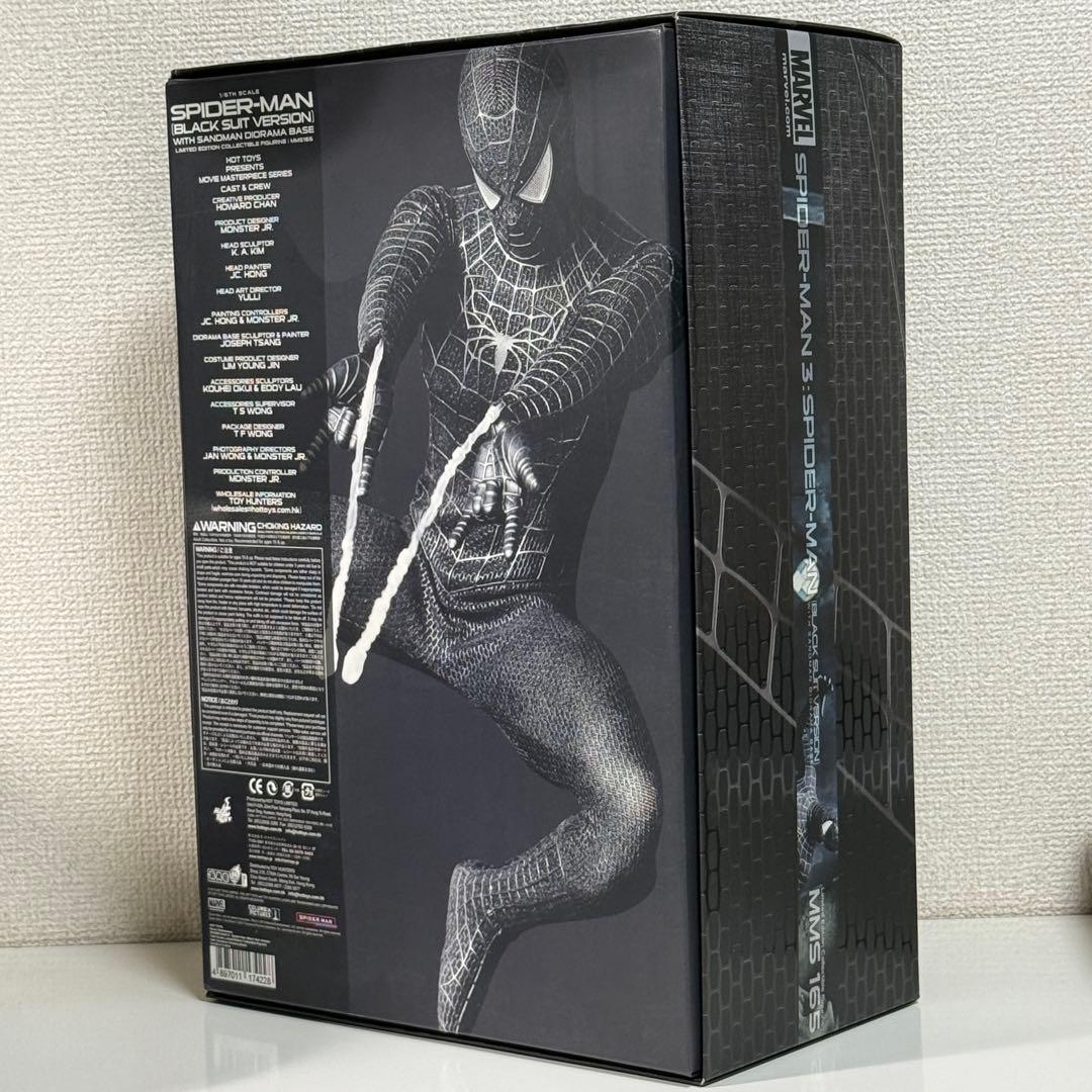 ホットトイズ スパイダーマン3 スパイダーマン (ブラック・コスチューム版)新品