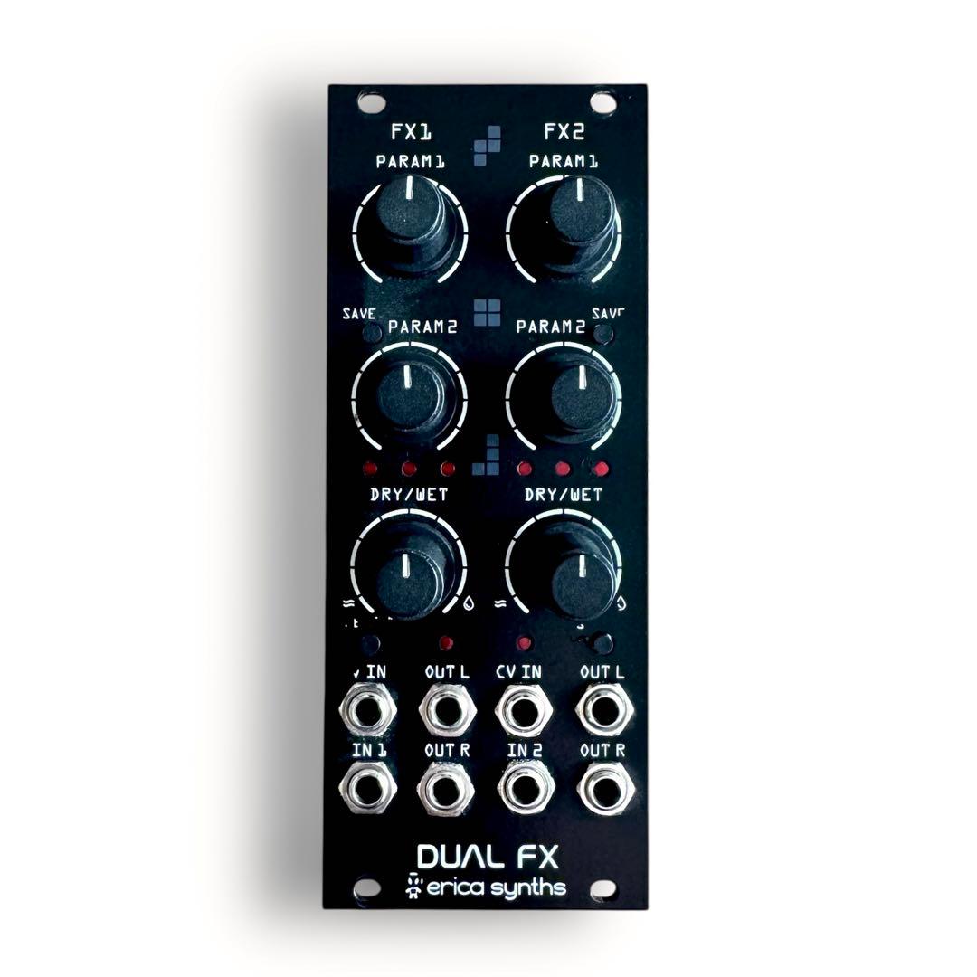 Erica synths Dual fx モジュラーシンセ