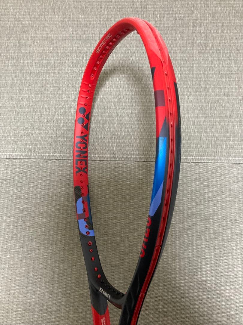 YONEX VCORE 100 テニスラケット G2 赤 2023年モデル