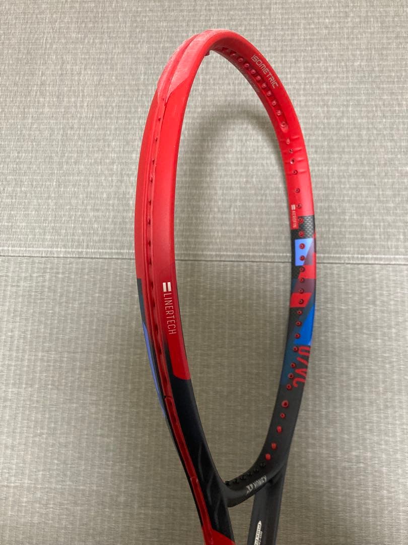 YONEX VCORE 100 テニスラケット G2 赤 2023年モデル