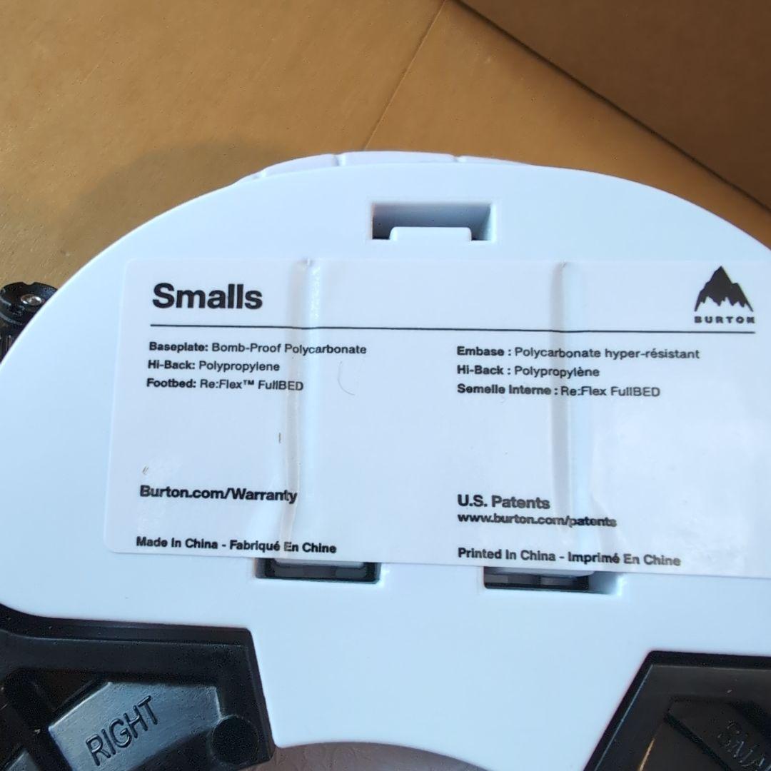 キッズ Burton スモールズ Re:Flex スノーボードバインディング L