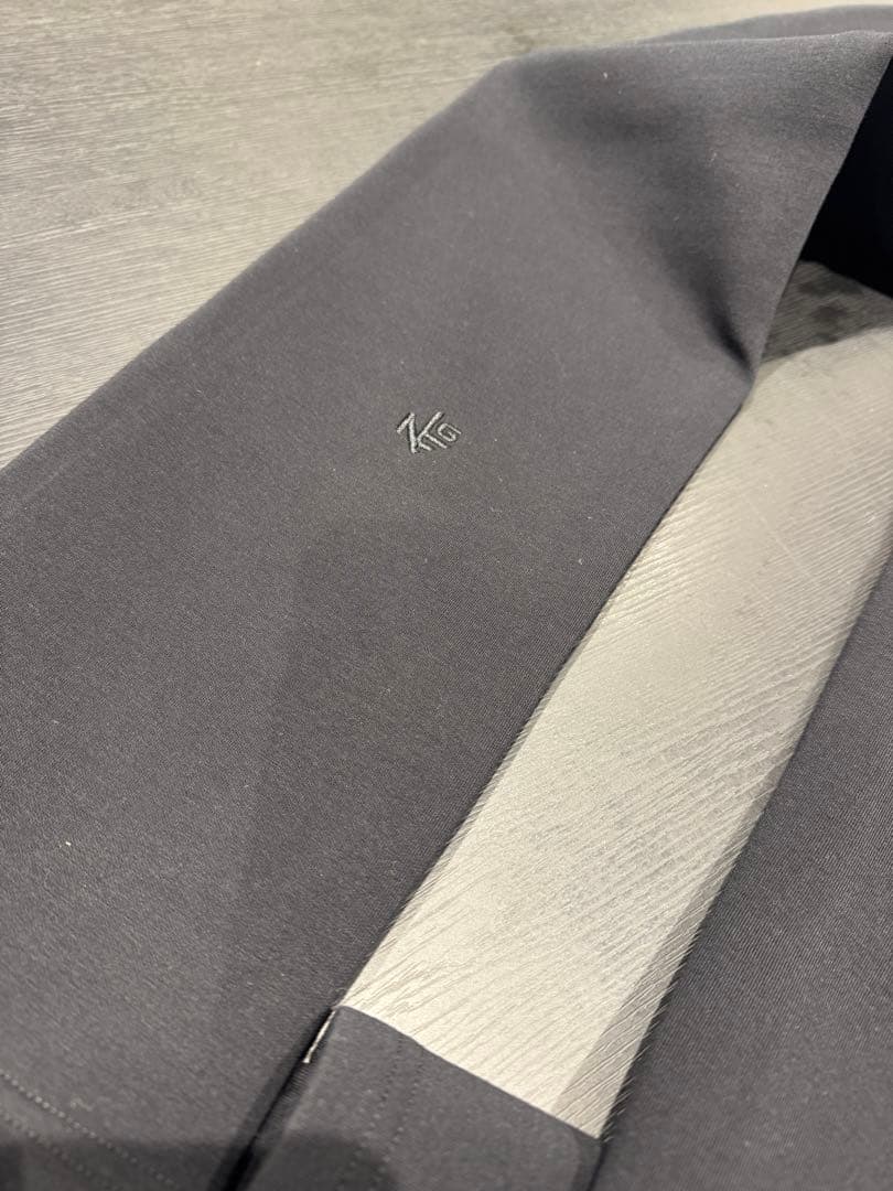 【新品未使用】L テック スウェット テーパードパンツ ブラック