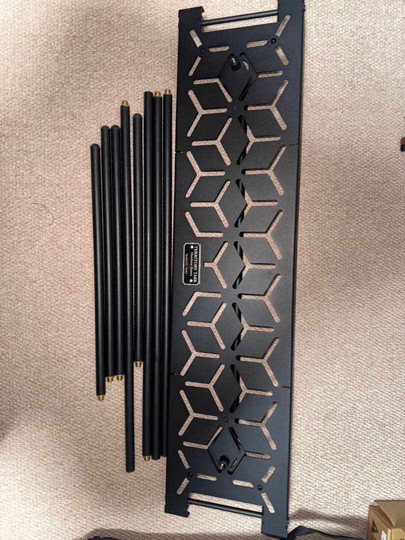 Dachshund ロングテーブル　ランタンポールセット　　テリトリータスク